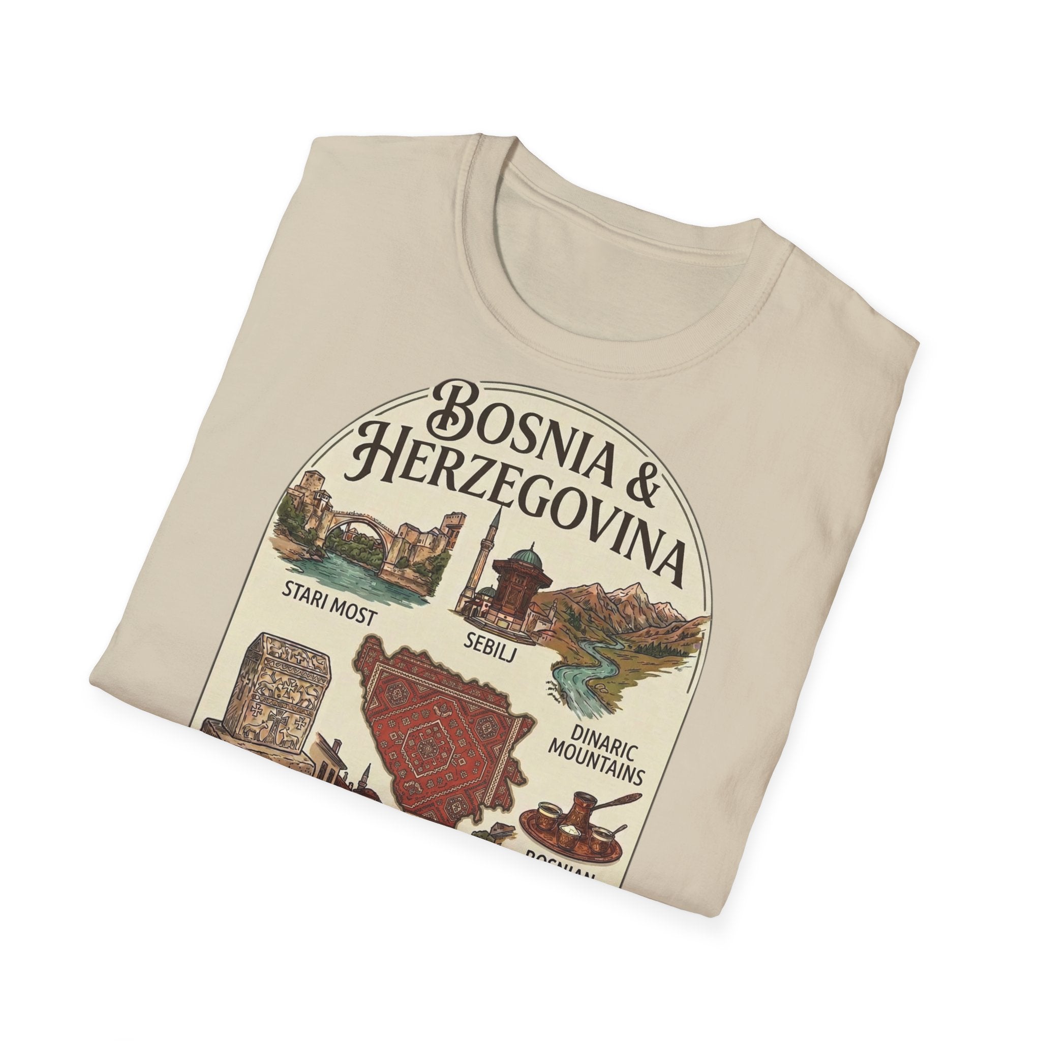 Bosnia & Herzovina Heritage Premium Majica | Land of Sevdah & Tradition Edition