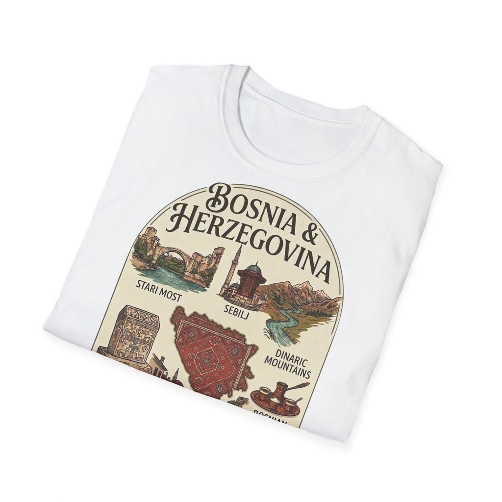 Bosnia & Herzovina Heritage Premium Majica | Land of Sevdah & Tradition Edition