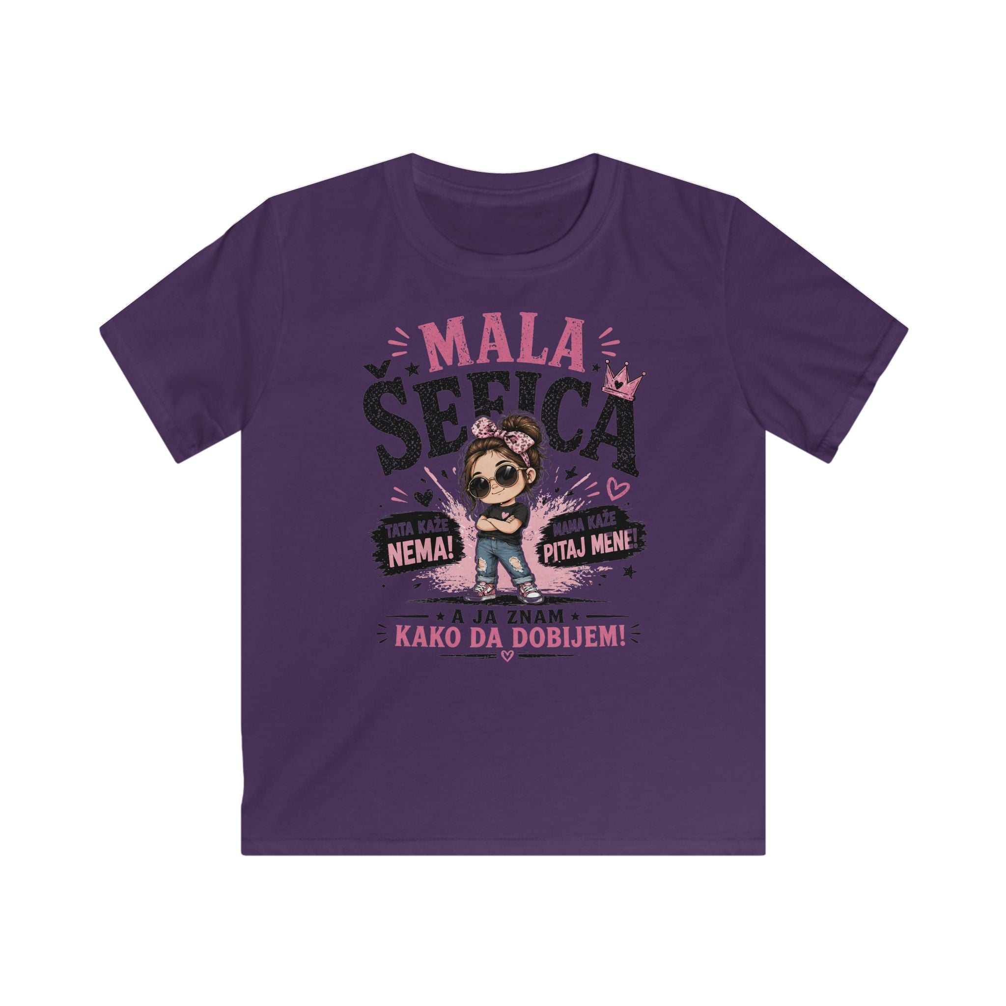 Kids Tee — "Mala Šefica"