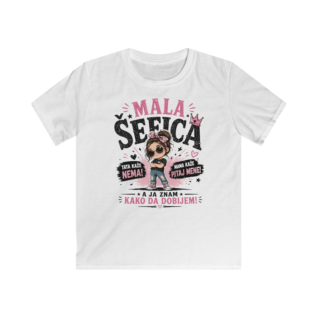 Kids Tee — "Mala Šefica"