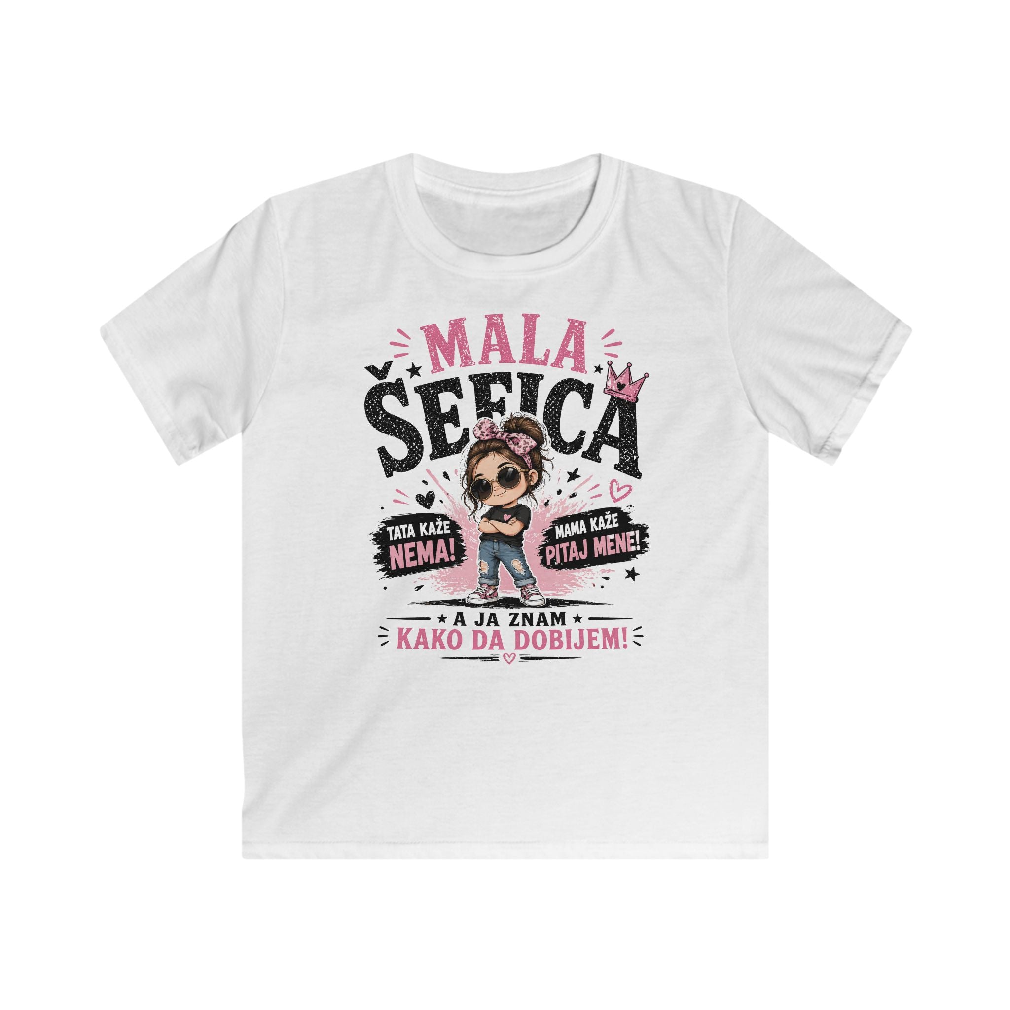 Kids Tee — "Mala Šefica"