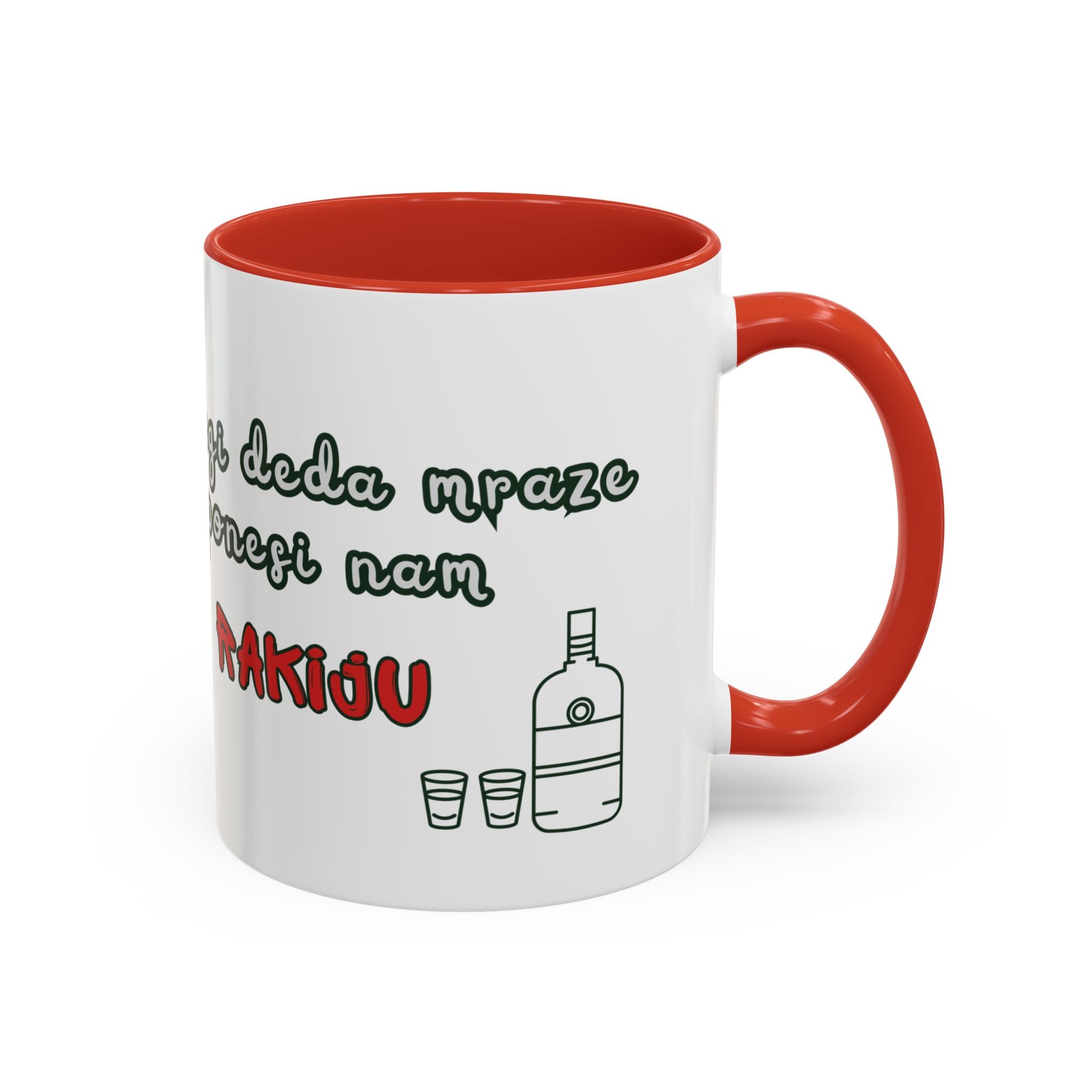 🎄 Dragi Deda Mraze, ponesi nam rakiju – Šolja za prave Balkance