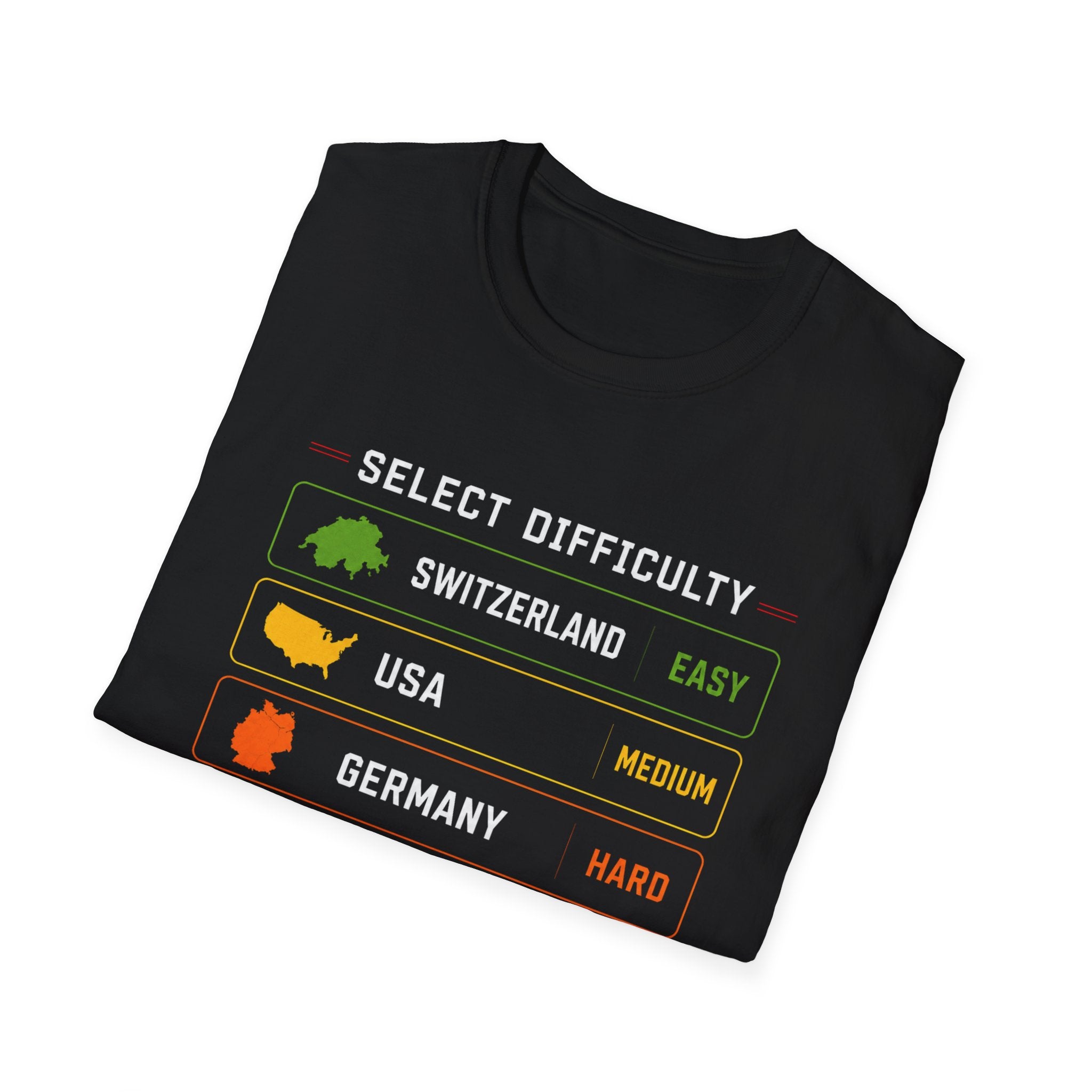Select Difficulty Gaming T-Shirt — Balkan Nightmare