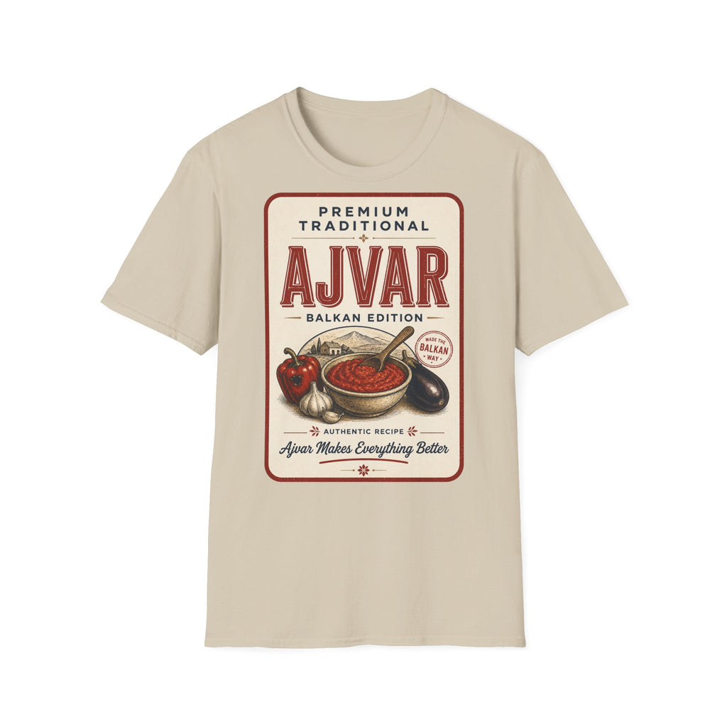 Ajvar Vintage Balkan T-Shirt – Traditional Ajvar Lover Graphic Tee