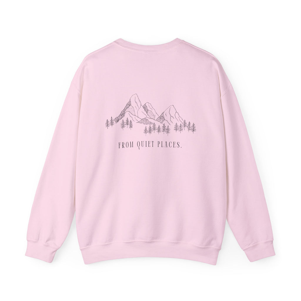 Balkan Soul Crewneck – “From Quiet Places” | Premium Sweatshirt