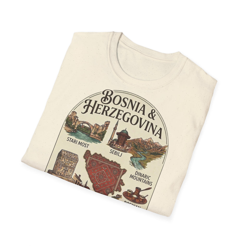 Bosnia & Herzovina Heritage Premium Majica | Land of Sevdah & Tradition Edition