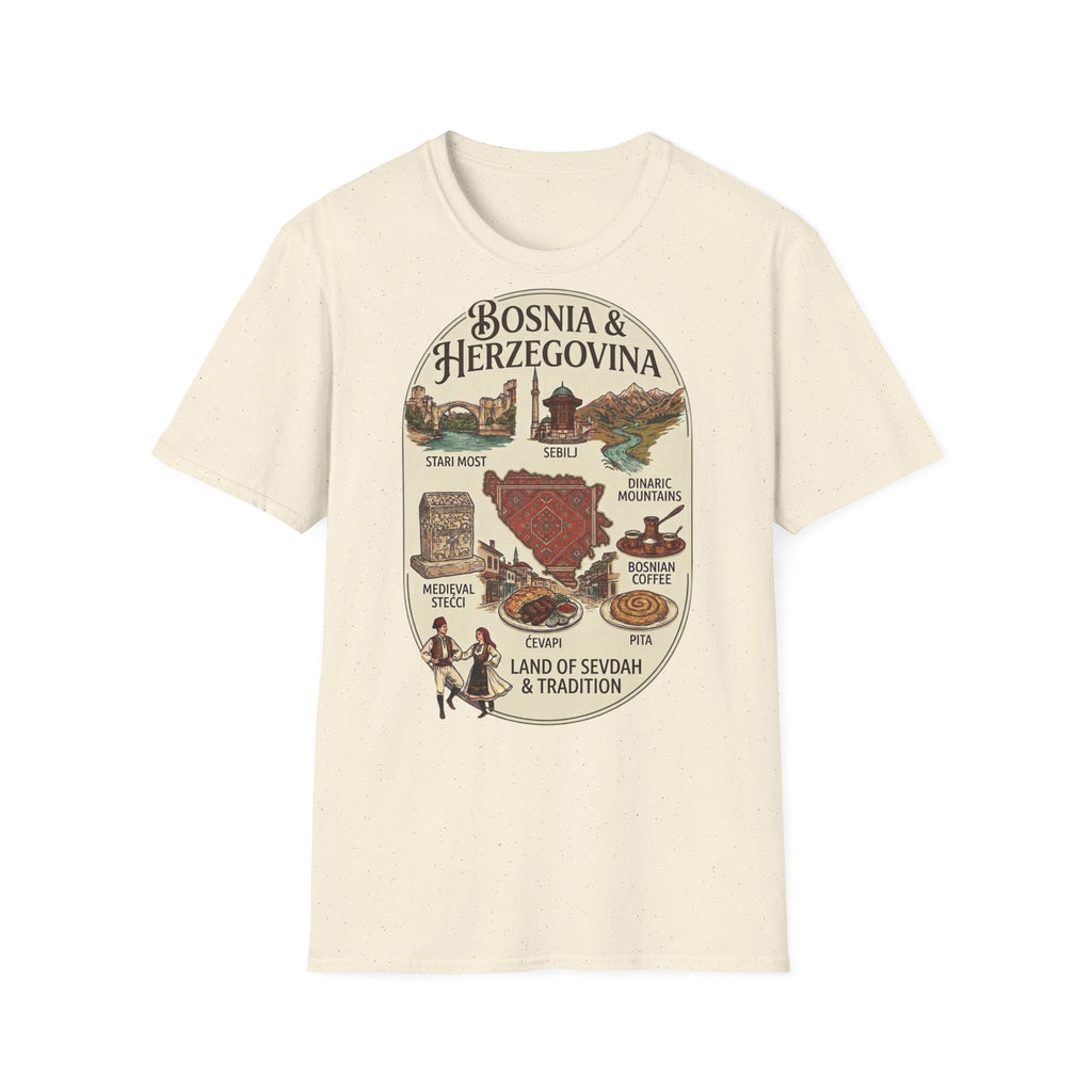 Bosnia & Herzovina Heritage Premium Majica | Land of Sevdah & Tradition Edition