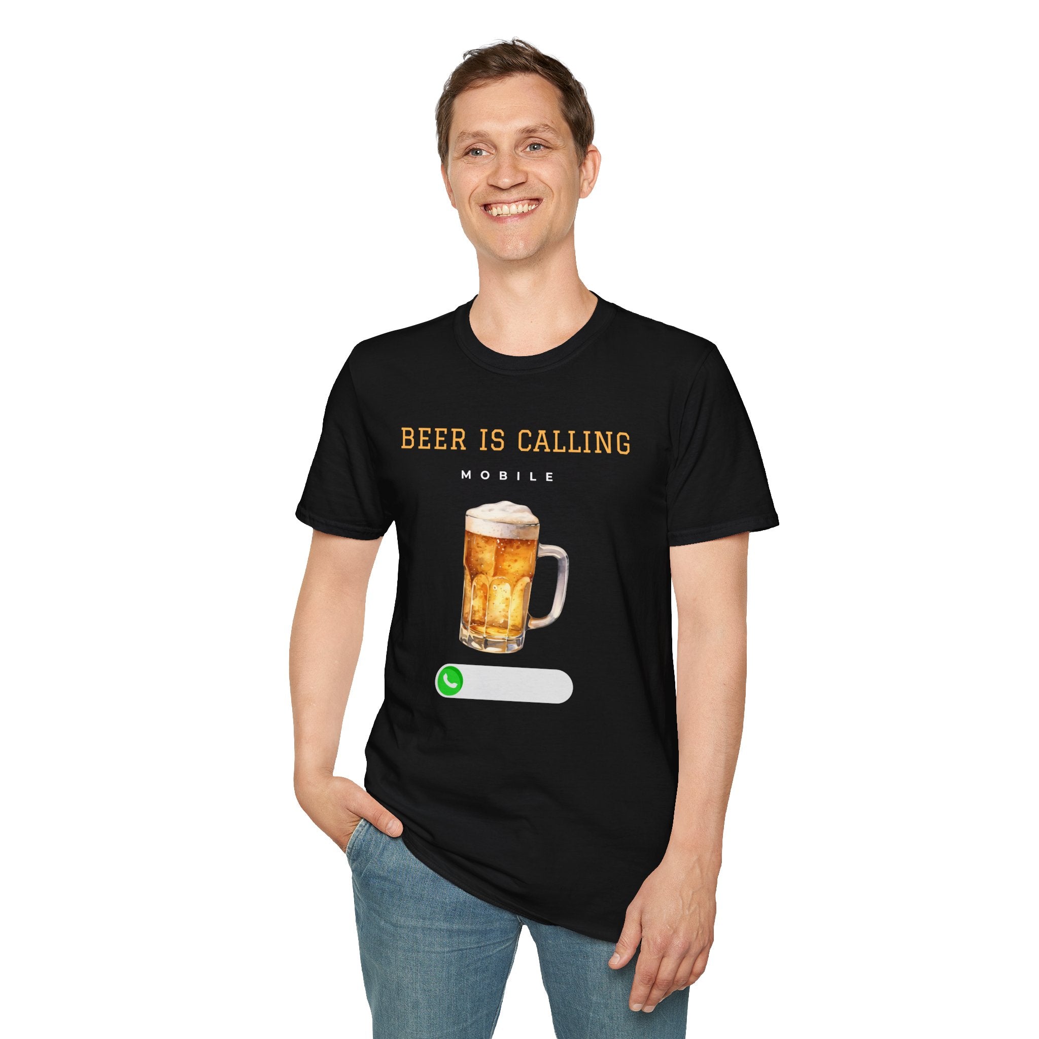 🍺 Beer Is Calling – T-Shirt für Feierlustige