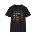 Select Difficulty Gaming T-Shirt — Balkan Nightmare