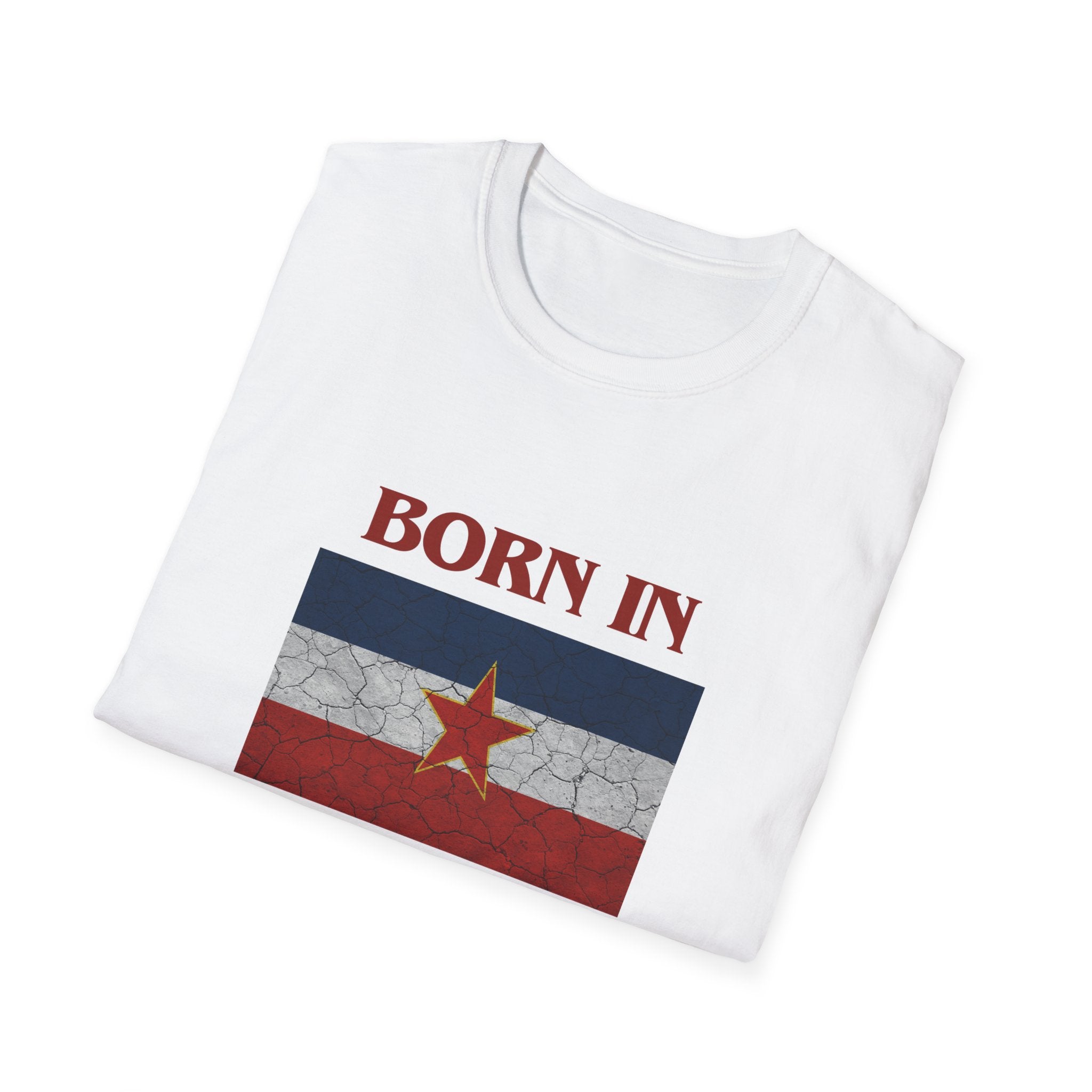 Born in Yugoslavia Majica – Retro Dizajn koji Priča Priču