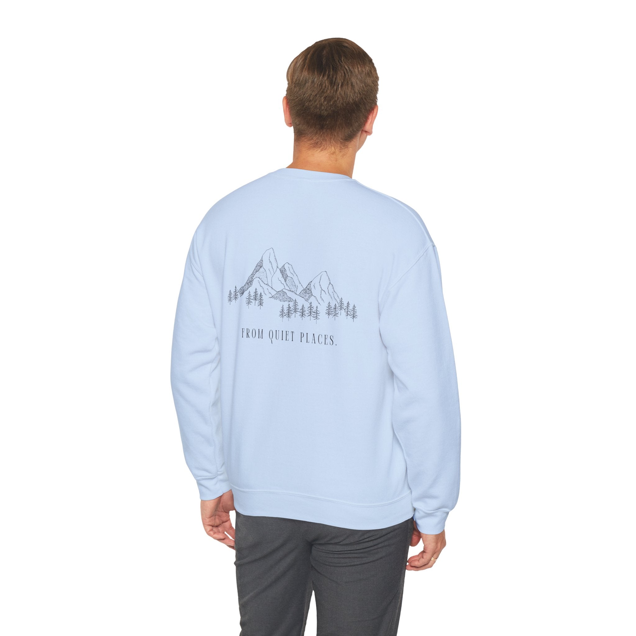 Balkan Soul Crewneck – “From Quiet Places” | Premium Sweatshirt