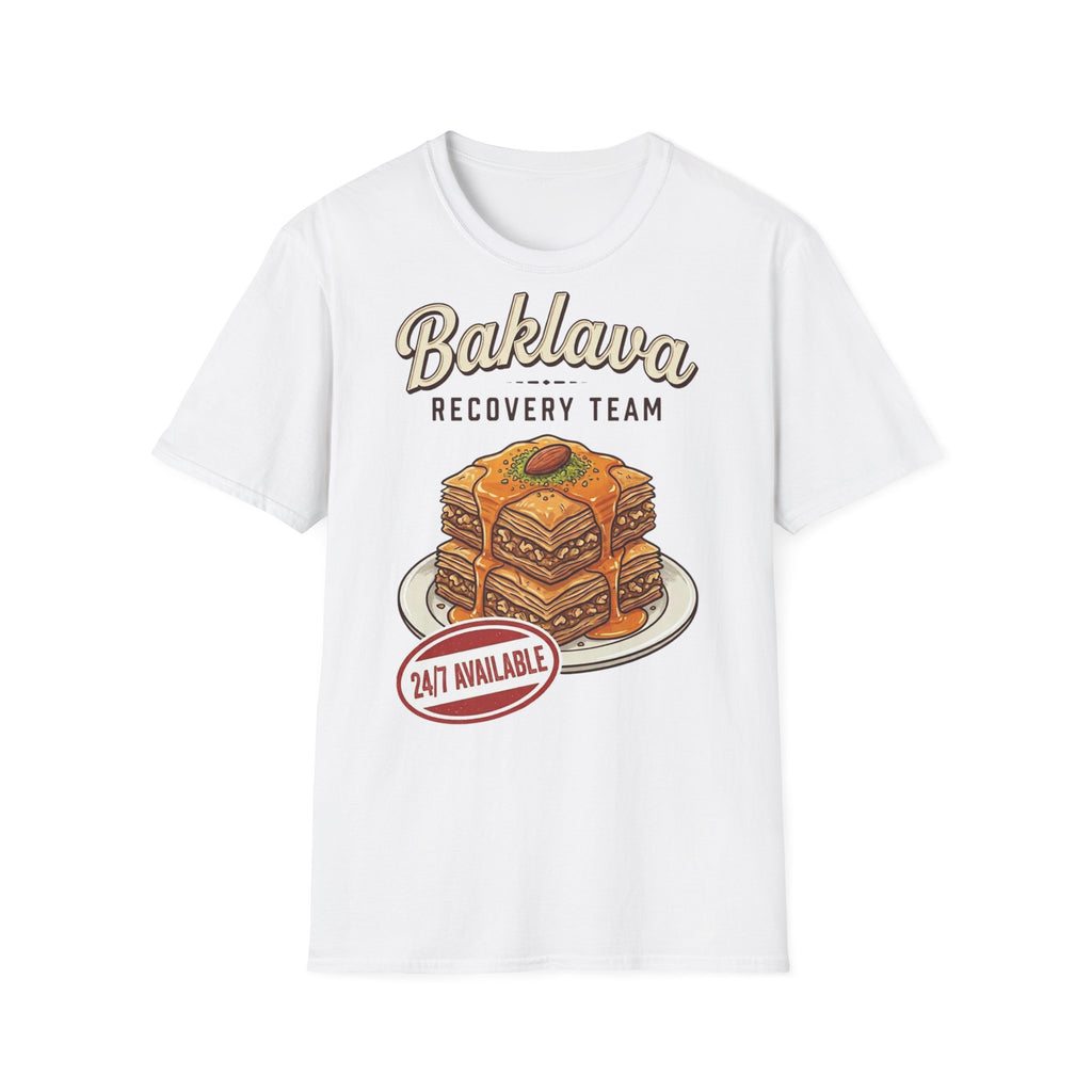 Baklava Recovery Team T-Shirt – Funny Balkan Dessert Lover