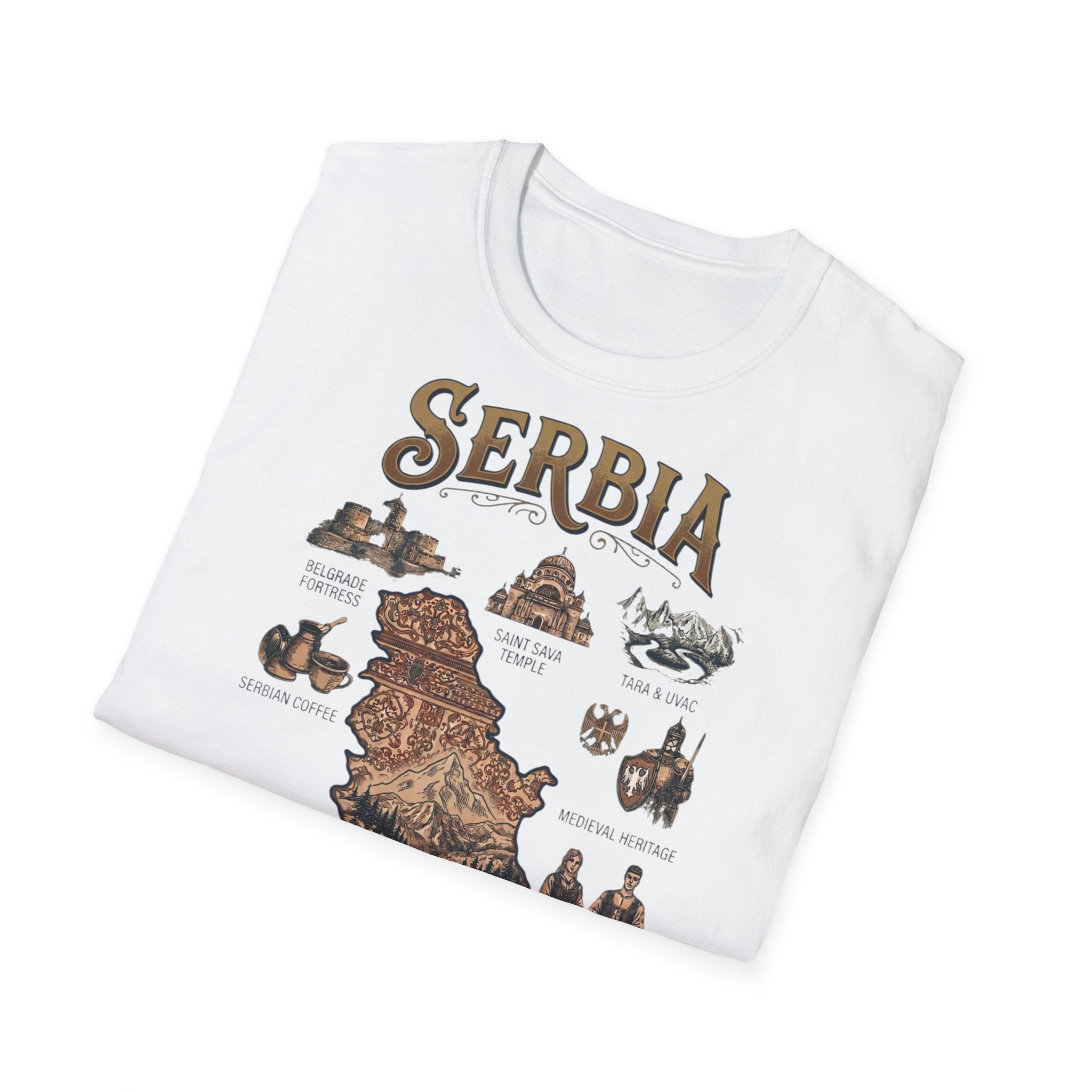 Serbia Heritage Premium Majica | Land of Tradition & Heritage Edition