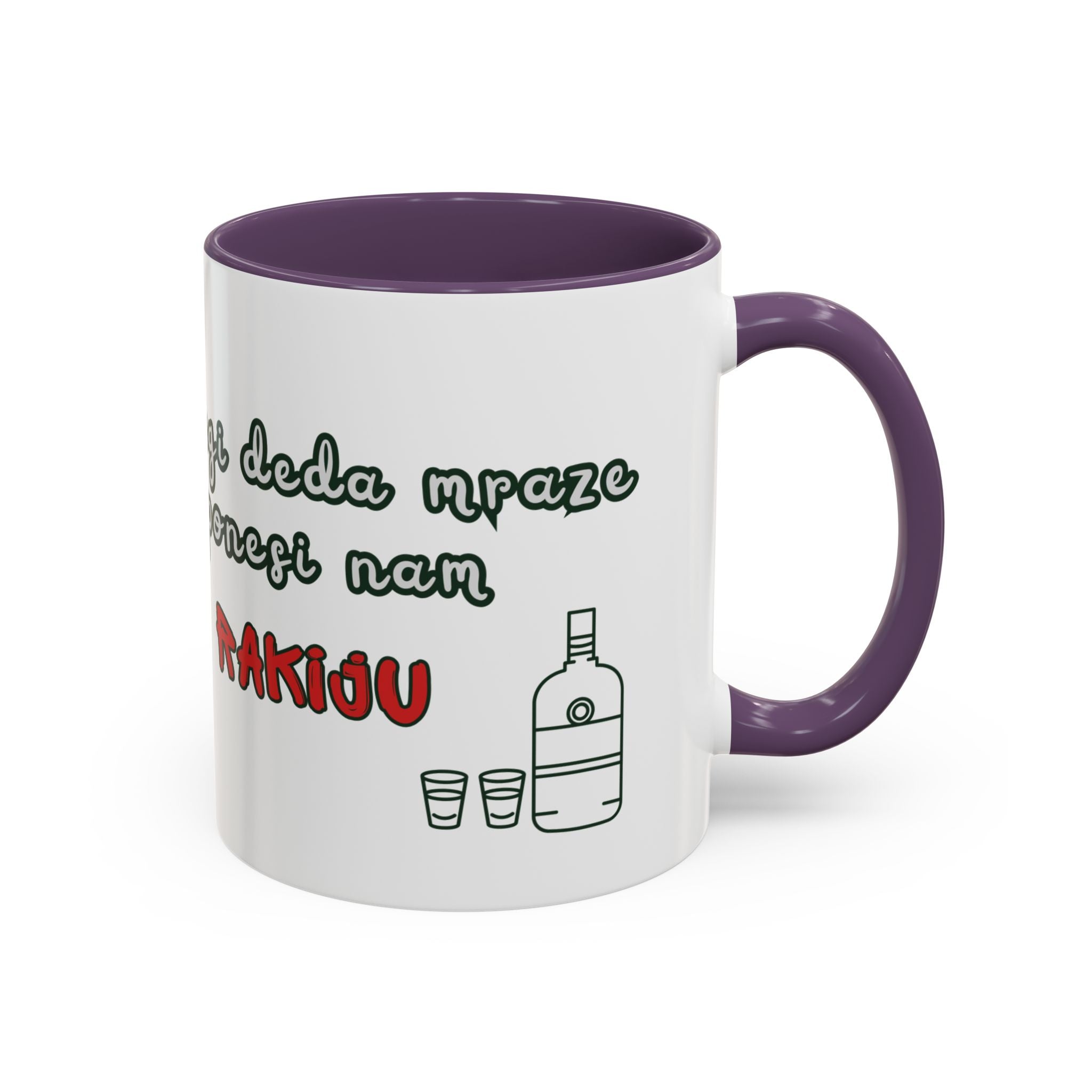 🎄 Dragi Deda Mraze, ponesi nam rakiju – Šolja za prave Balkance