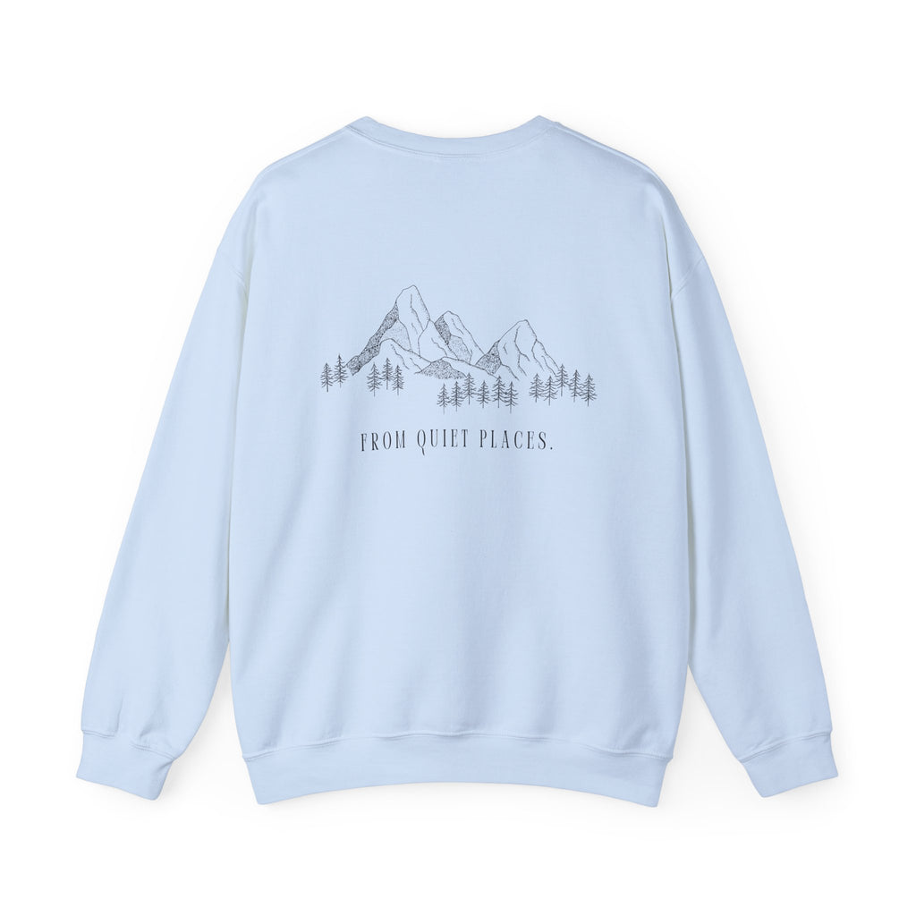Balkan Soul Crewneck – “From Quiet Places” | Premium Sweatshirt