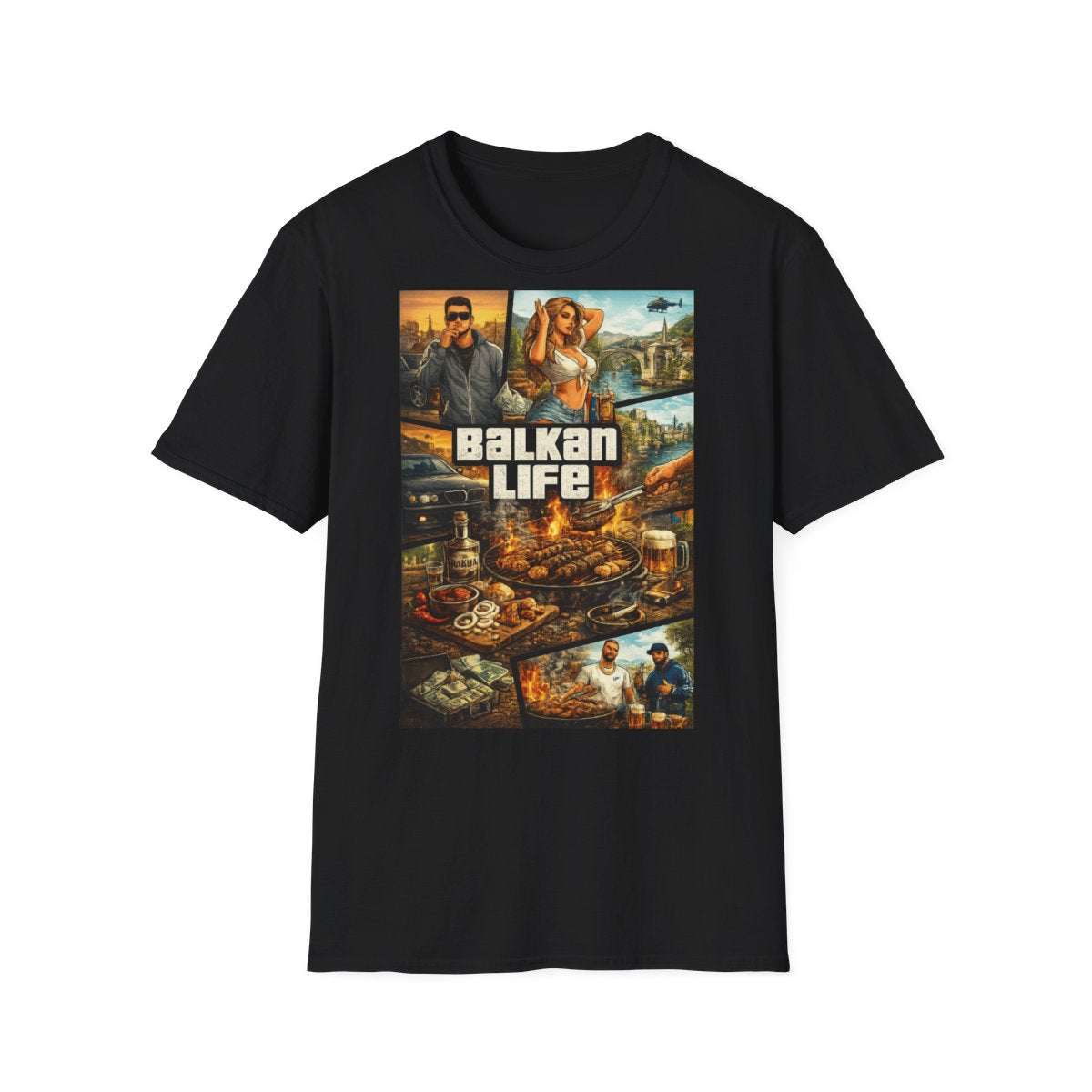 Balkan GTA - Premium T-shirt