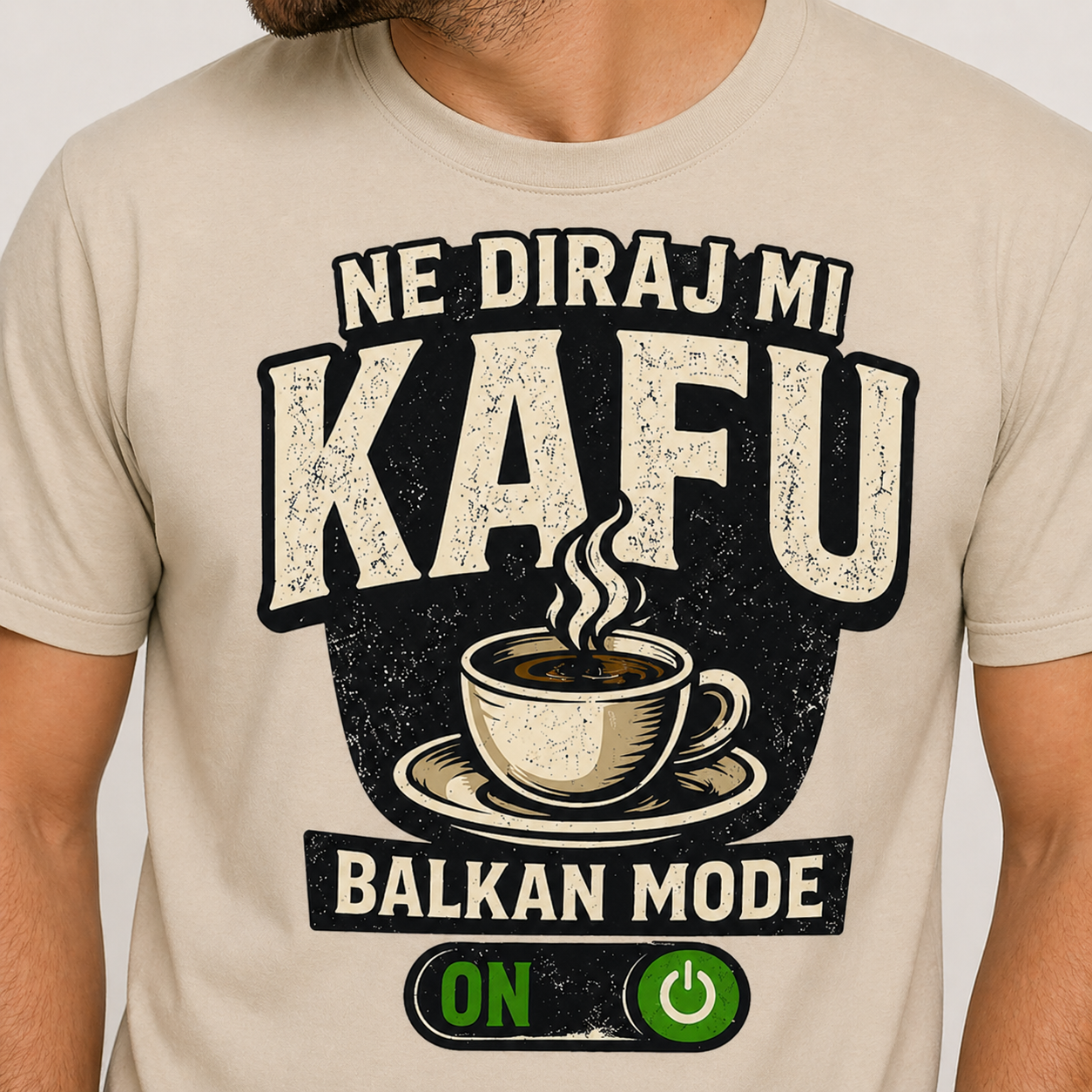 Ne Diraj Mi Kafu T-Shirt – Balkan Mode ON