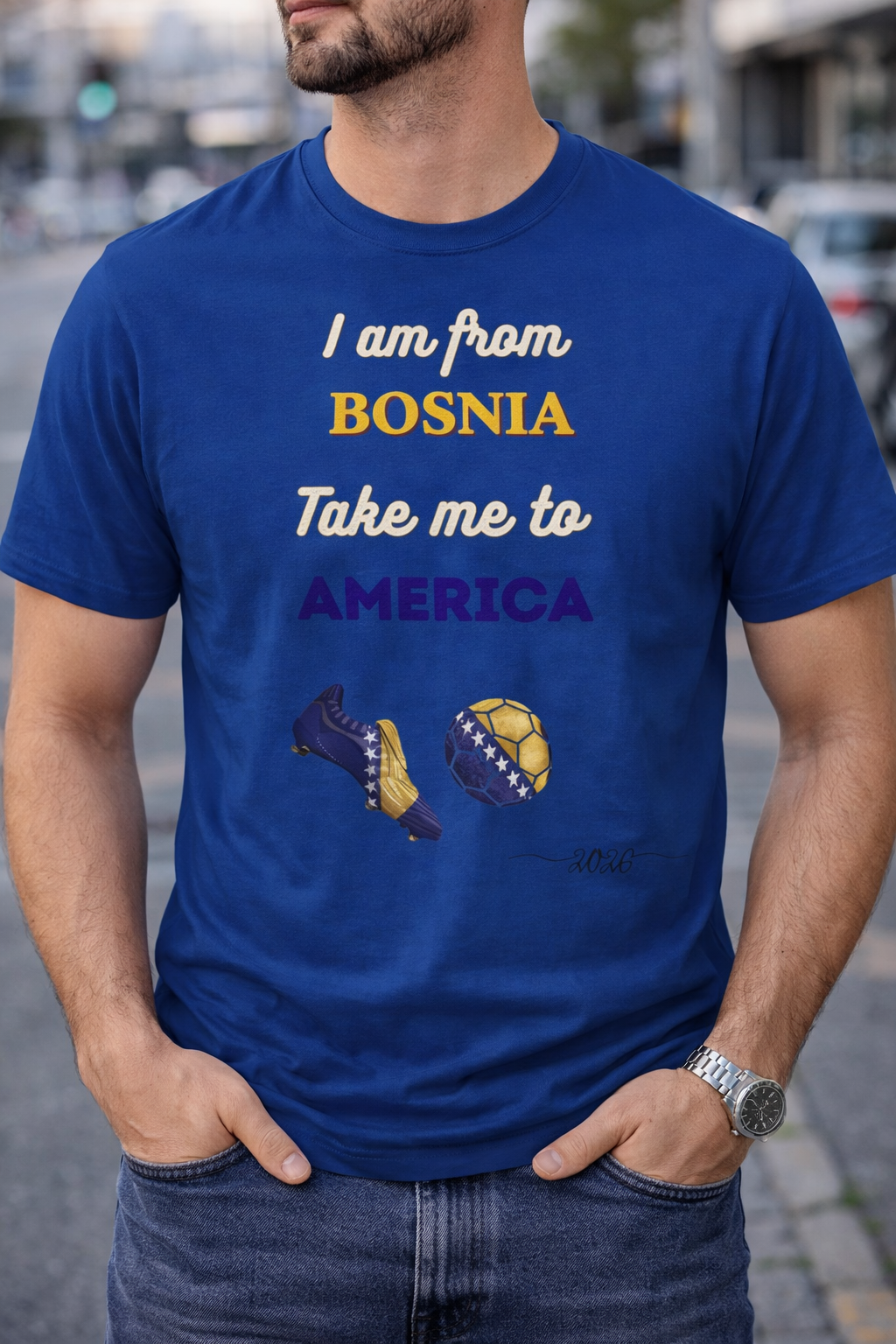 Ich bin aus Bosnien – bring mich nach Amerika