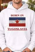 Born in Yugoslavia Hoodie – Vintage Flag Edition