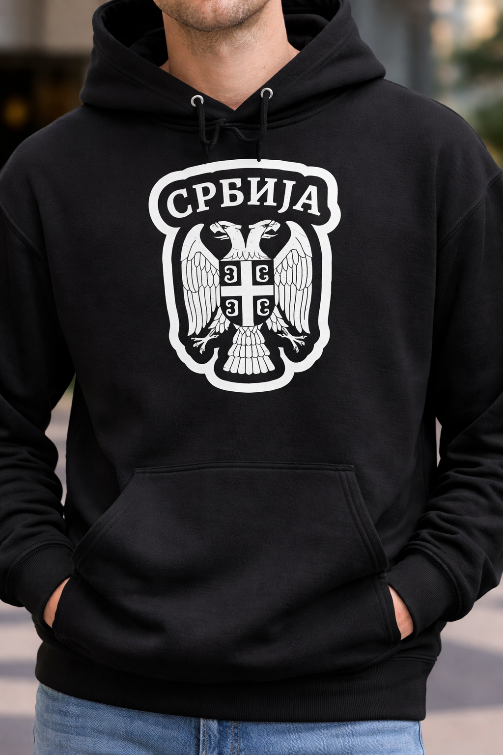 Serbia Crest Hoodie™ | Premium Statement Duks