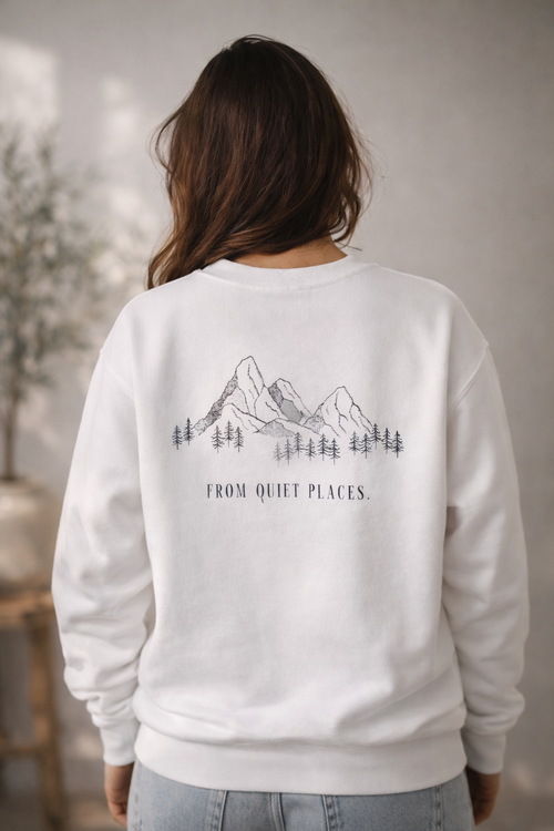 Balkan Soul Crewneck – “From Quiet Places” | Premium Sweatshirt