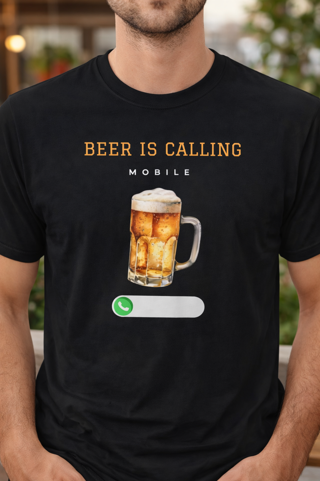 🍺 Beer Is Calling – T-Shirt für Feierlustige