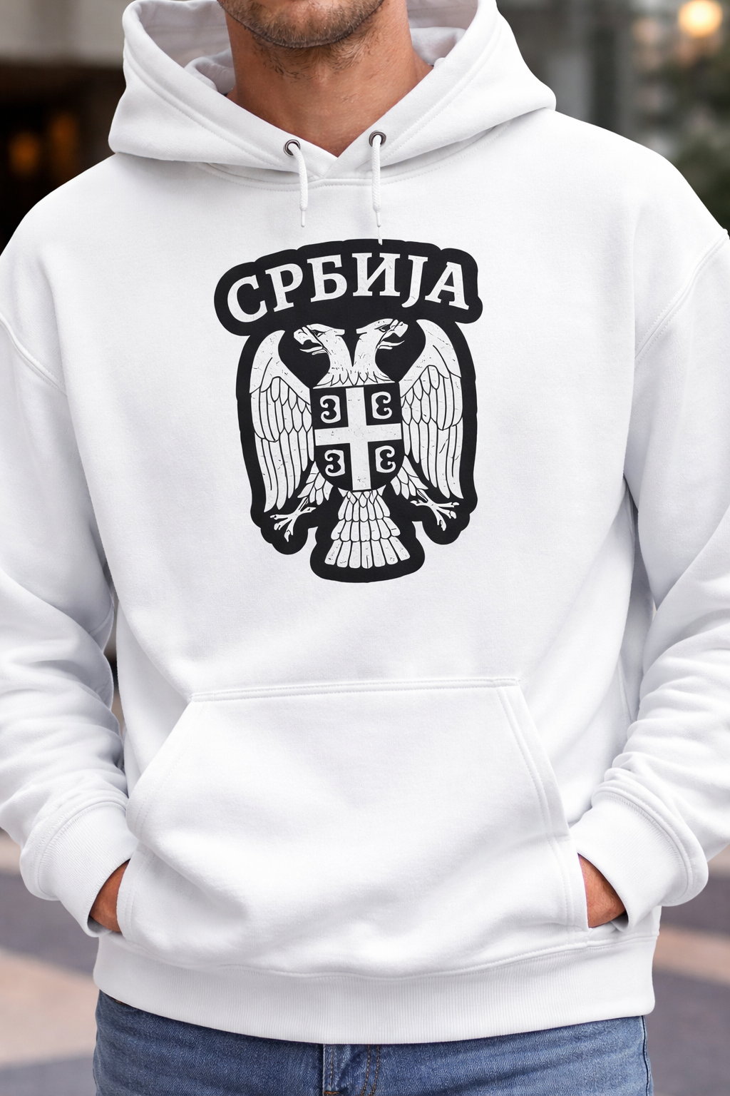 Serbia Crest Hoodie™ | Premium Statement Duks