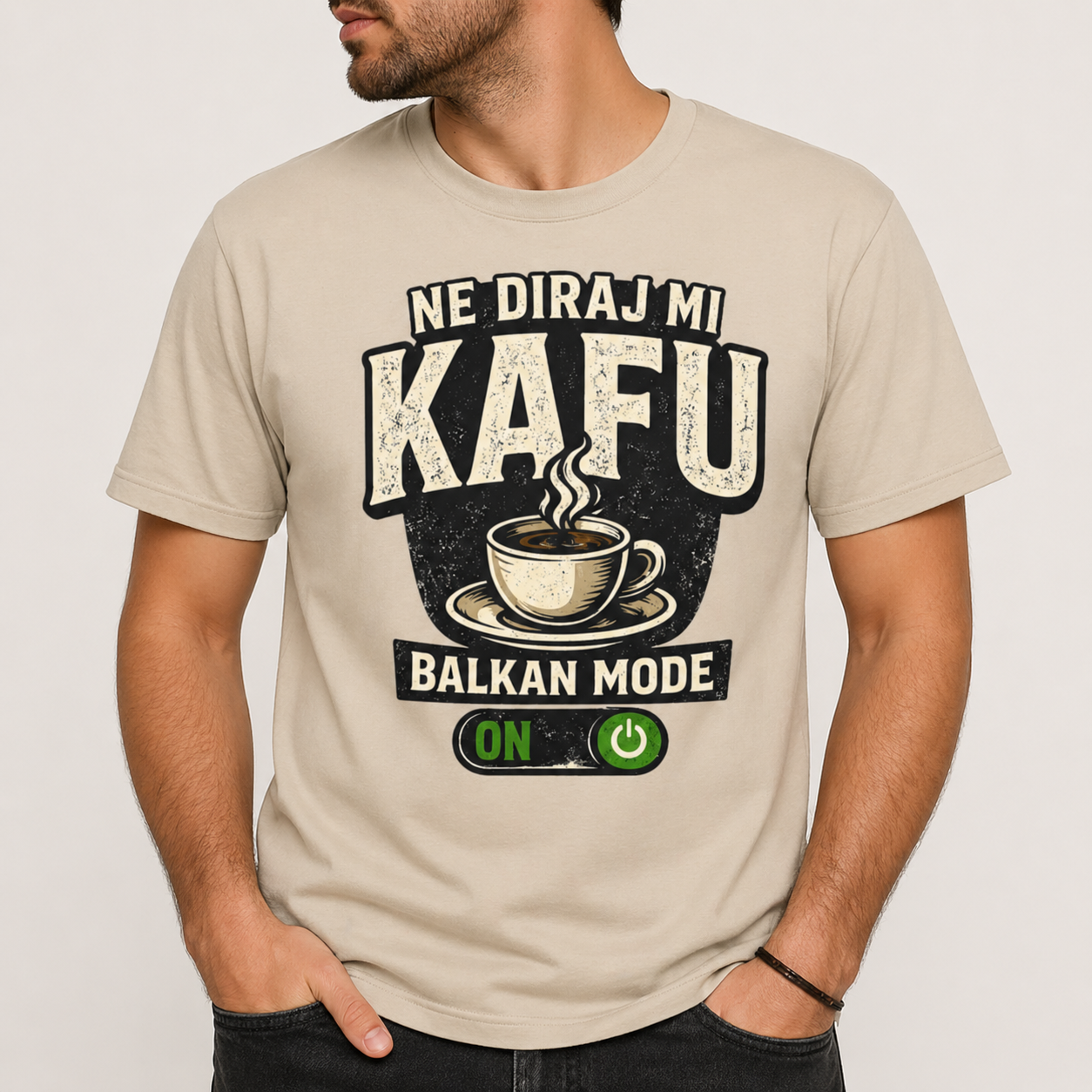 Ne Diraj Mi Kafu T-Shirt – Balkan Mode ON